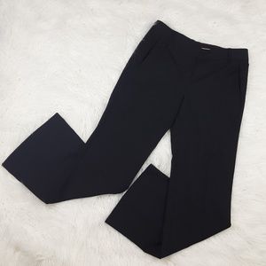BCBGMaxAzria Pinstripe Dress Pants Black Wool 4